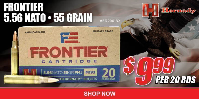 Frontier 5.56 Nato Ammo - MF